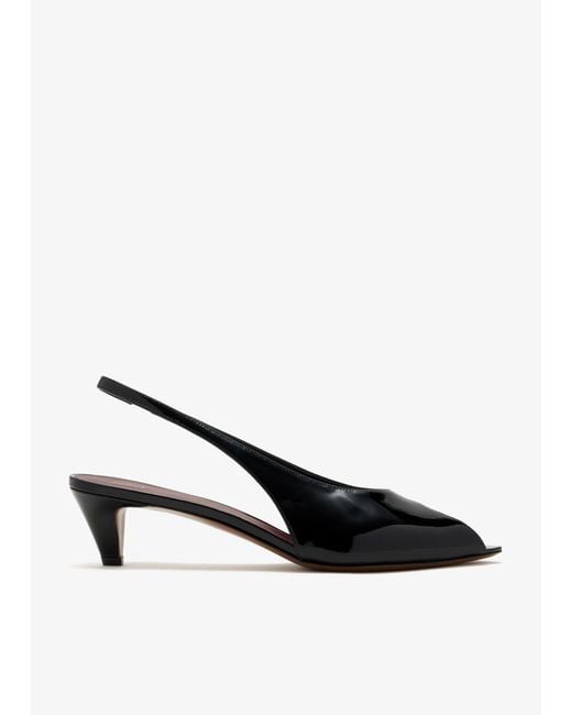 Neous Black Hamal Slingback Pumps