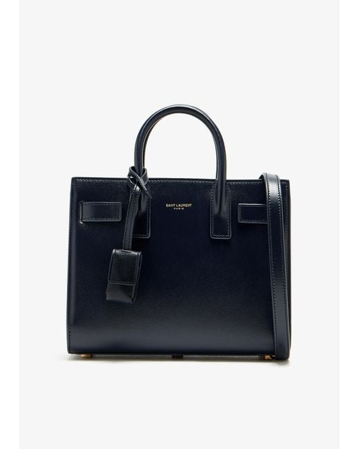 Saint Laurent Blue Nano Sac De Jour Bag