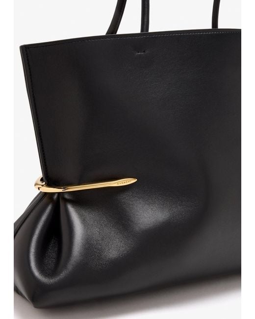 Givenchy Black Pinch Squeezed Horizontal Medium Tote Bag