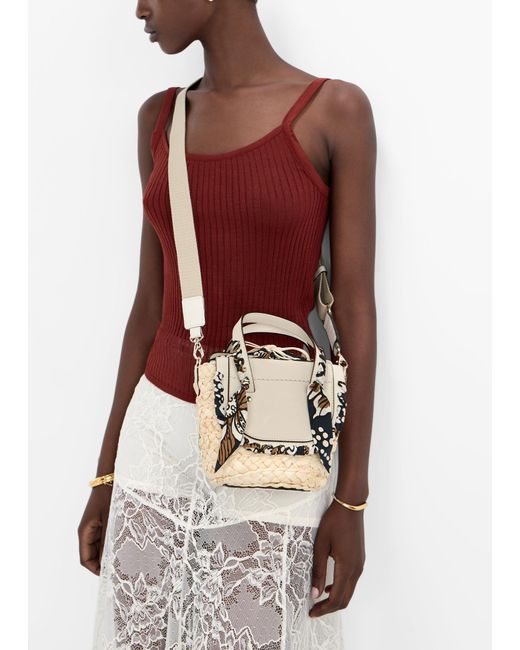 CUBA LAB Natural Habanera Bucket Bag