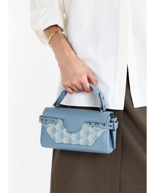 Vonto Blue Buckle Bag