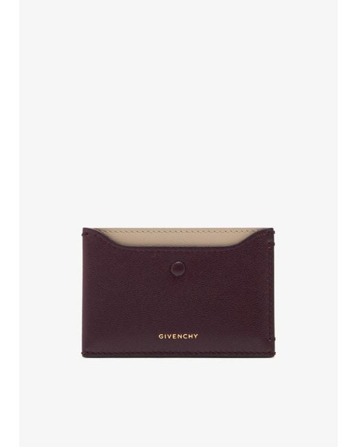Givenchy Purple Day Card Holder