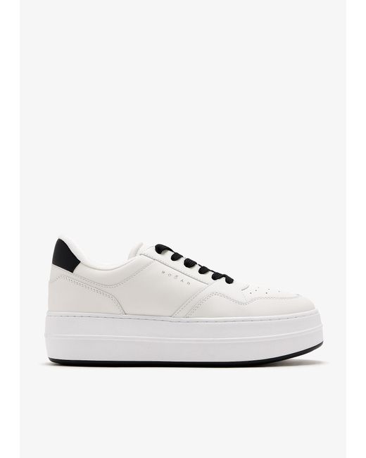 Hogan White Skyscraper Sneakers