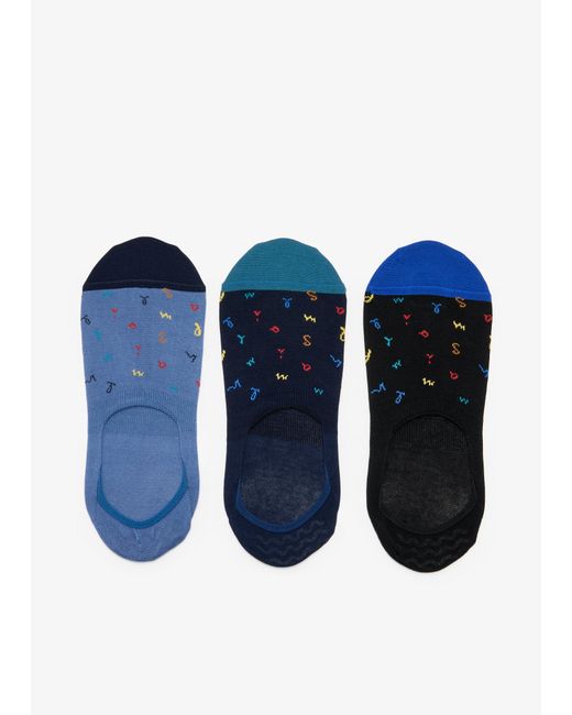 Paul Smith Black Logo Socks for men