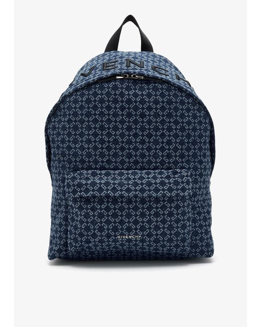 Givenchy Blue Essential U Backpack for men