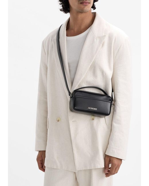 Jacquemus Black Le Baneto Camera Bag for men