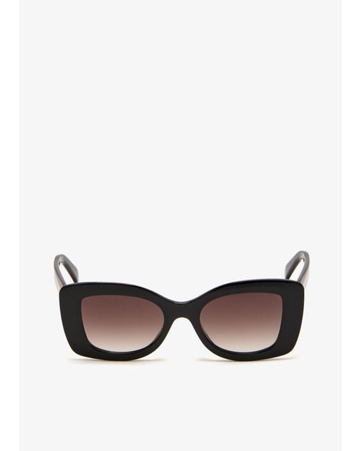 Céline Black 3 Dots Cat Eye Sunglasses
