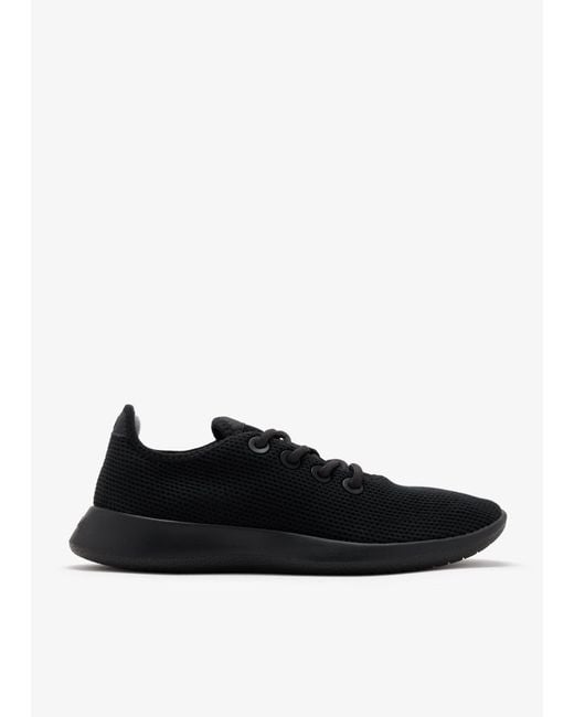 ALLBIRDS Black Tree Runner Sneakers for men