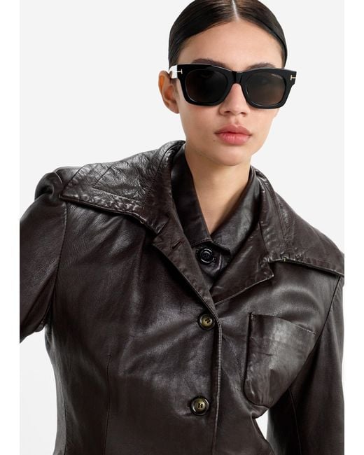 Tom Ford Gray Emma Sunglasses