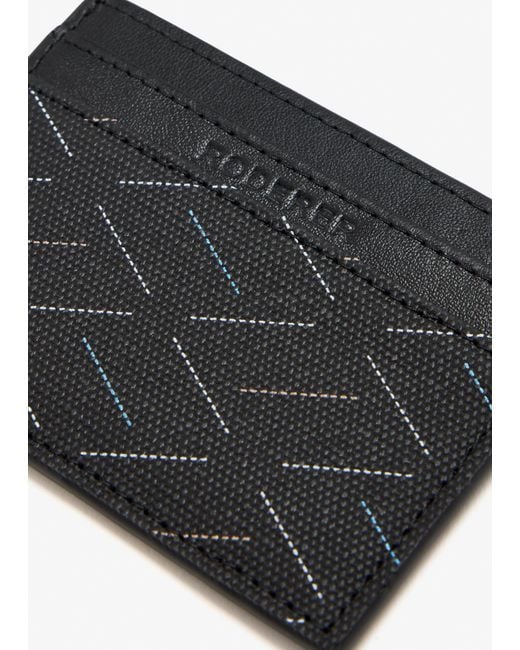 Roderer Black Trophy Card Holder for men