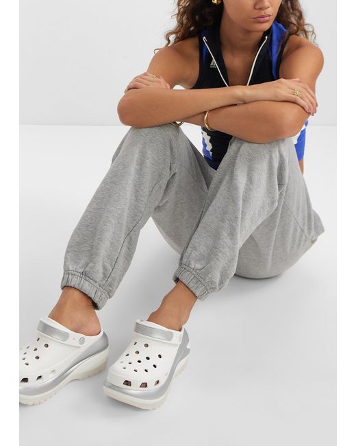 CROCSTM White Mega Crush Clogs