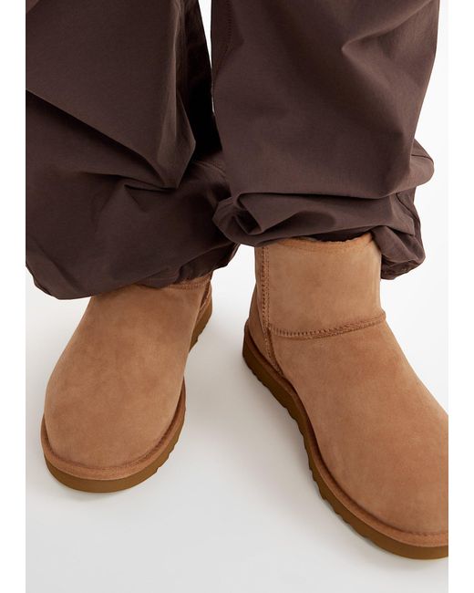 Ugg Brown Classic Mini Boots for men