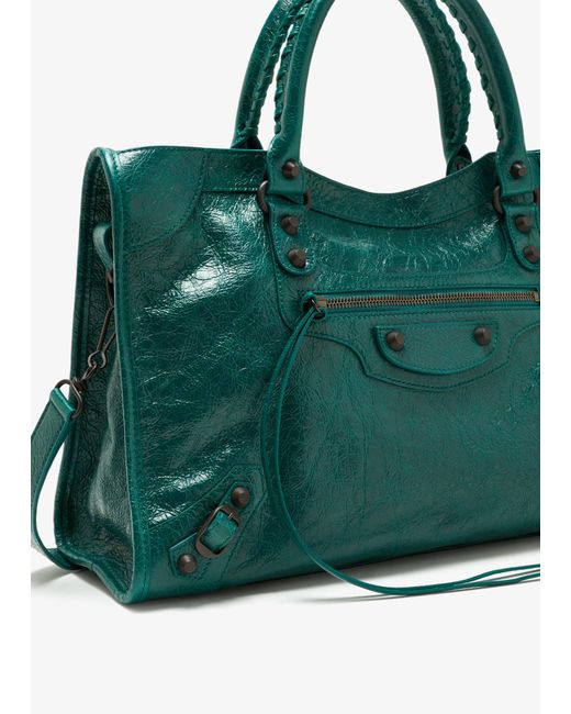 Balenciaga Green Le City Medium Bag