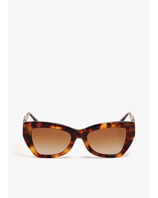 Michael Kors Brown 52mm Sunglasses Michael Kors RHODES MK 2243U Plastic Womens Irregular  main image 2