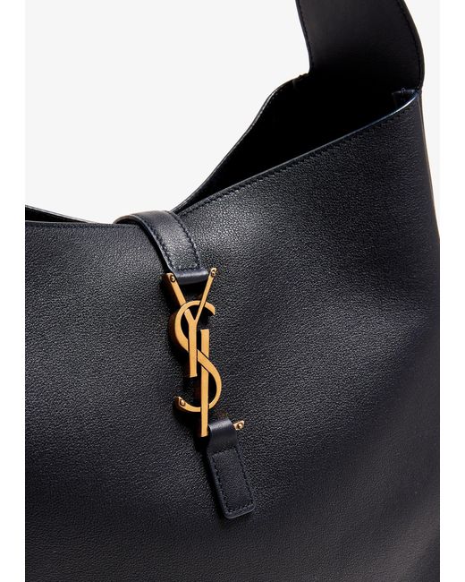 Saint Laurent Black Le 5 À 7 Large Supple Bag