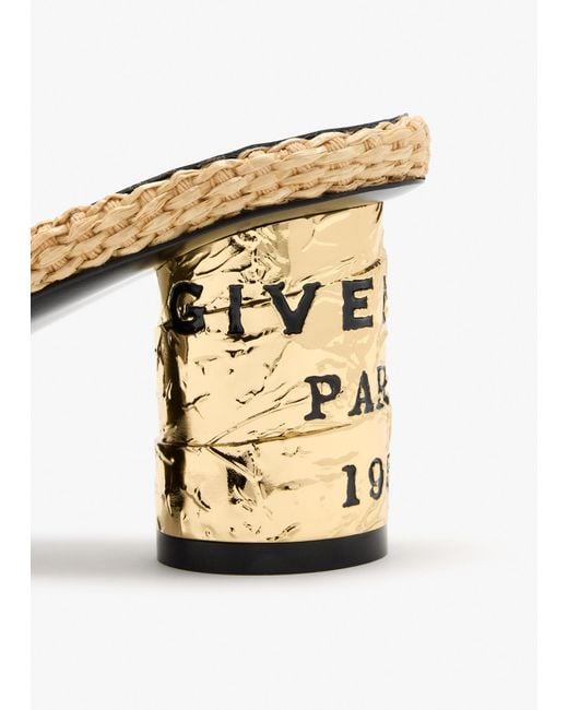 Givenchy Natural Tape Mules
