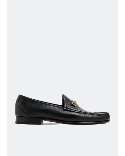Tom Ford Black Chain Loafers for men