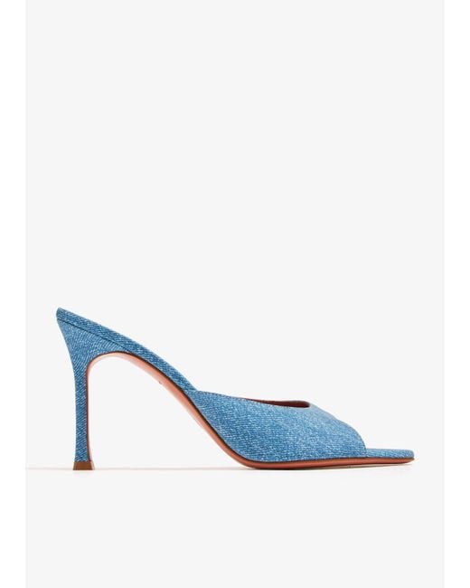 AMINA MUADDI Blue Alexa Slippers