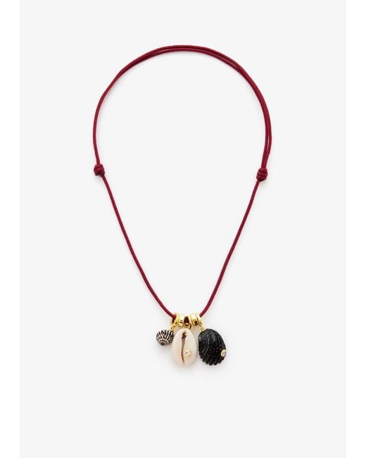 Eliou Red Drift Necklace