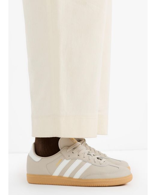 Adidas White Samba Og Sneakers for men