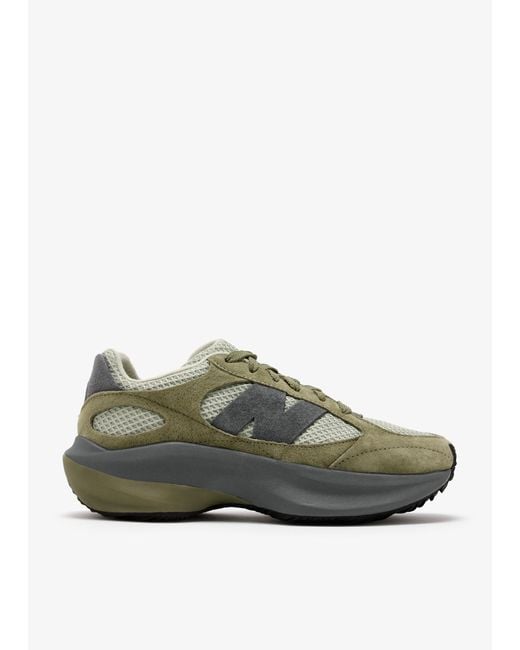 New Balance Green Wrpd Runner Sneakers