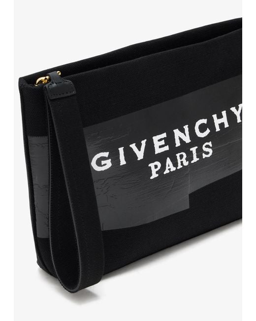 Givenchy Black Tape Pouch
