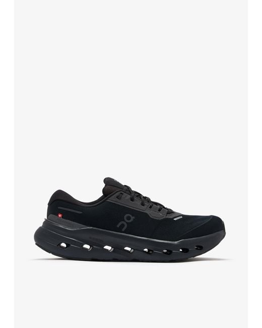 On Shoes Black Cloudrunner 3 Sneakers for men
