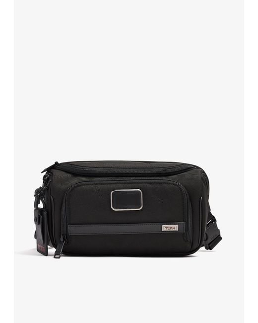 Tumi Black Alpha 3 Large Sling Bag