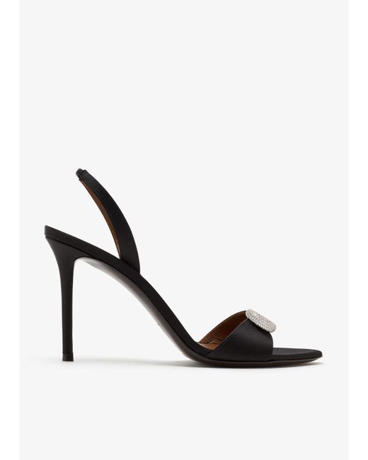 Giuseppe Zanotti Black Harissa 90 Sandals