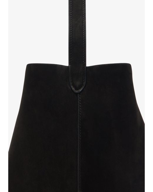 The Row Black Large N/S Park Tote Bag