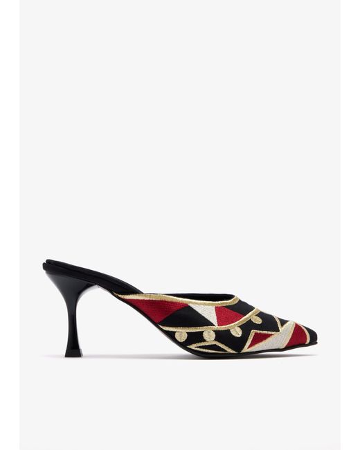 RAMLA White Layla Mules