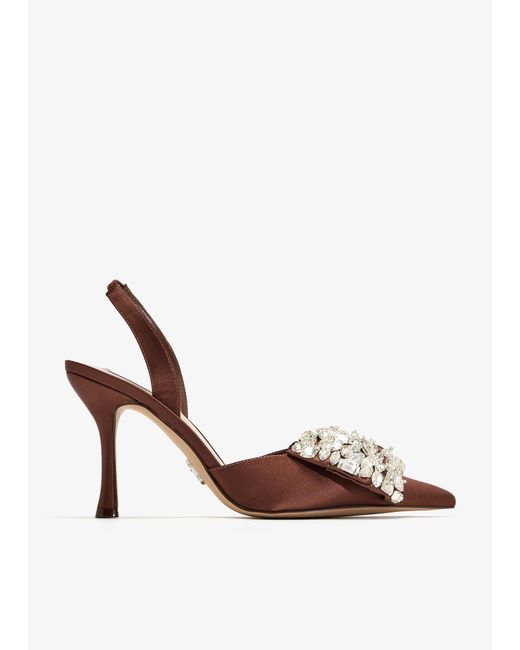 Steve Madden Brown Lovie Slingback Pumps