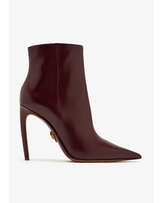 Dolce & Gabbana Brown Devotion Ankle Boots