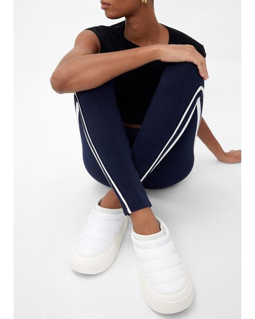 Moon Boot White Park Soft Sneaker-Boots