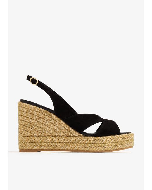 Stuart Weitzman Natural Carmen Espadrille Wedge