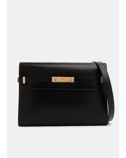 Saint Laurent Black Manhattan Shoulder Bag