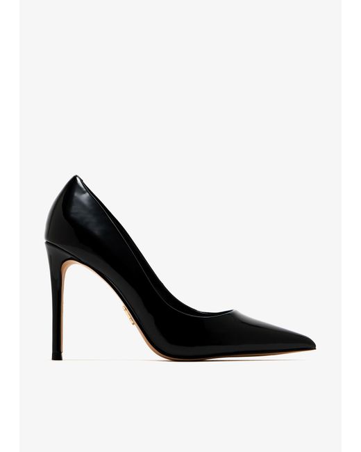 Steve Madden Black Thrive Pumps