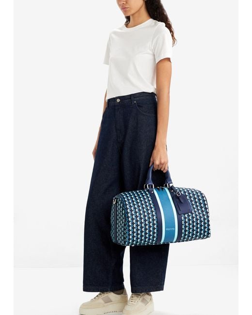 Vonto Blue Duffle Bag