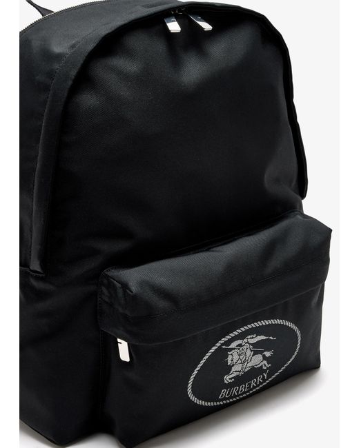 Burberry Black Orkney Backpack for men