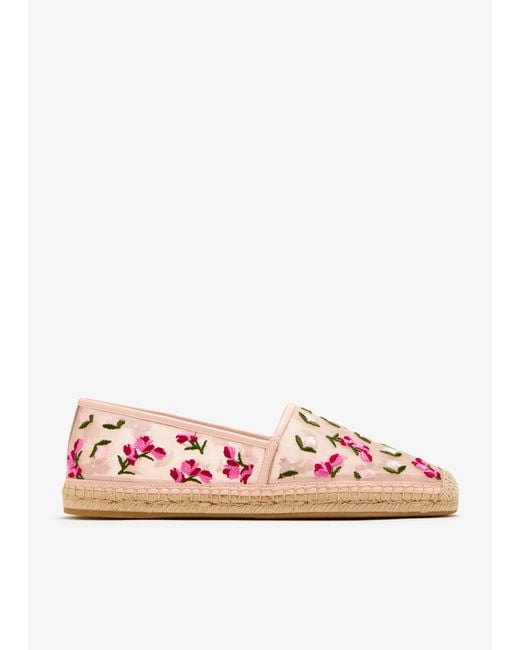 Stuart Weitzman Pink Bareitall Espadrilles