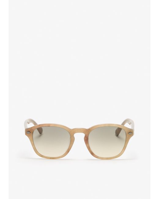 Brunello Cucinelli Natural Square Sunglasses