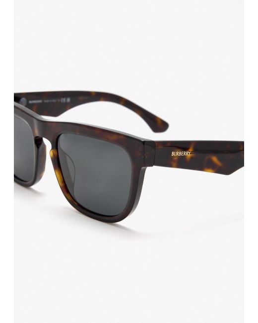 Burberry Gray Square Sunglasses