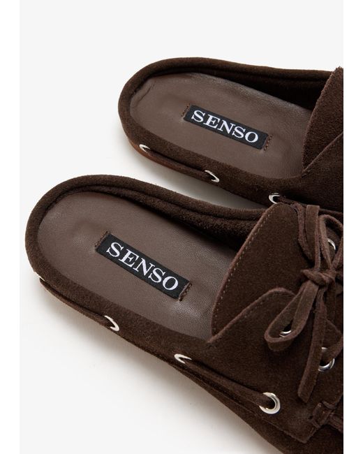 Senso Brown Beau Mules