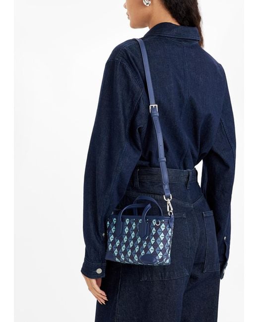 Vonto Blue Mini Tote Bag