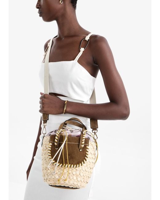 CUBA LAB Natural Habanera Bucket Bag