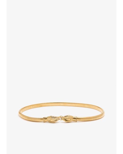 Chloé Natural Snake Belt