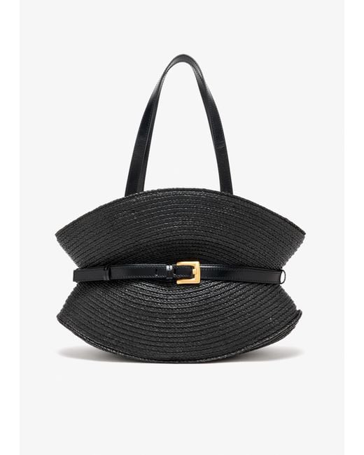 Balmain Black Medium Shuffle Shoulder Bag