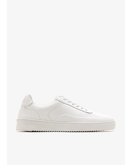 Filling Pieces White Mondo Seamless Sneakers for men