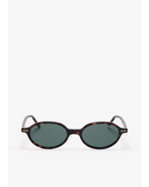 Karen Wazen Green Noor Sunglasses