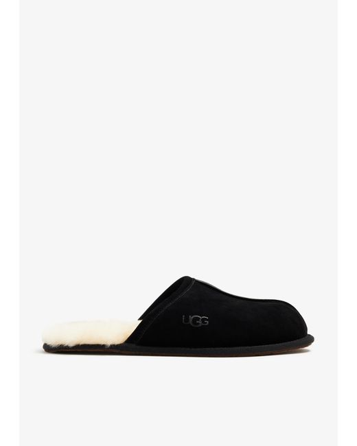 Ugg Black Scuff Slippers for men